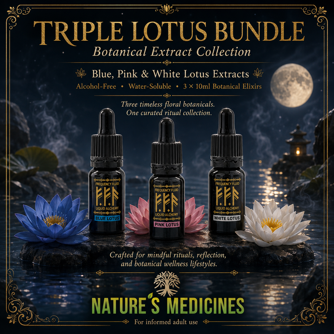 Blue Lotus, White Lotus & Pink Lotus: What's the Difference? How to Choose Your Flower Frequency